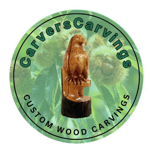 custom logo design brand identity for carvers carvings