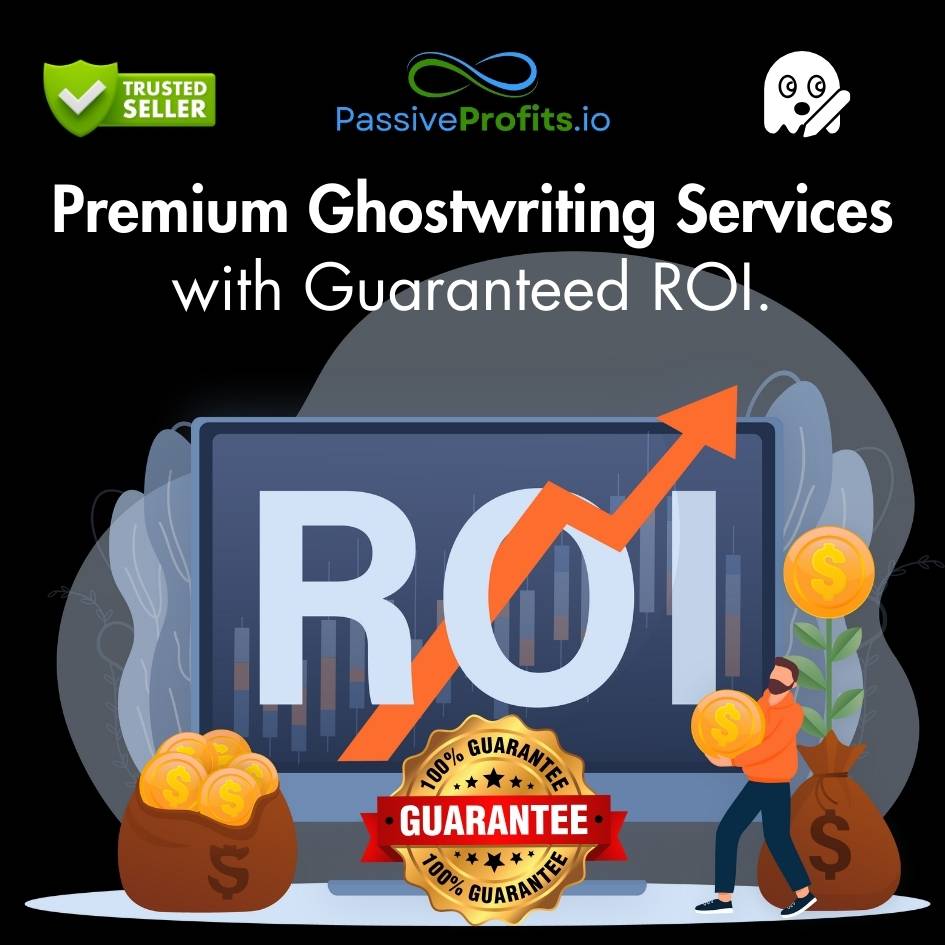 Premium ghostwriting services info-graphic.