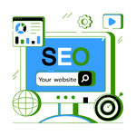 A graphic that says, "Video Marketing Services and Local SEO".