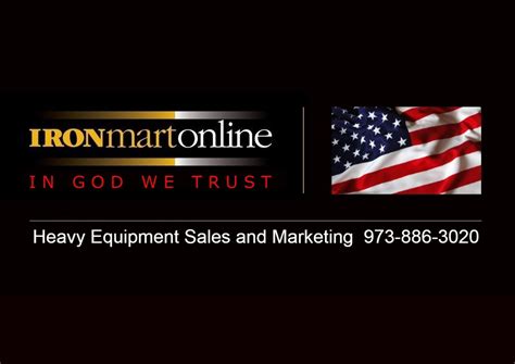 Ironmart Online company logo with American flag.