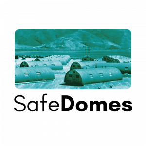 Custom logo brand identity design for SafeDomes